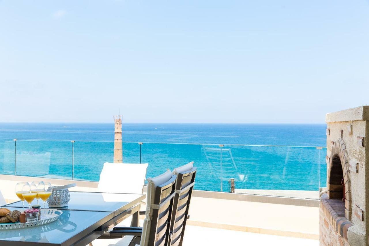 罗希姆诺Elytis Panoramic View公寓 外观 照片